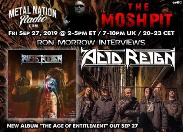 Acid Reign, Heavy Metal, thrash metal, thrash, metal, new metal bands, band photo
