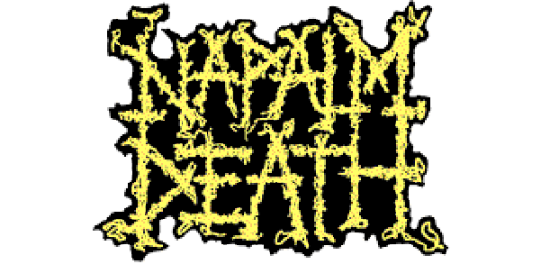 Napalm Death, napalm death logo, new metal bands, heavy metal