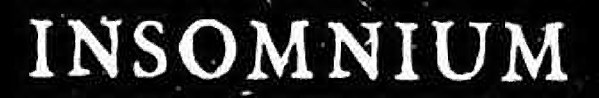Insomnium, logo, newmetalbands