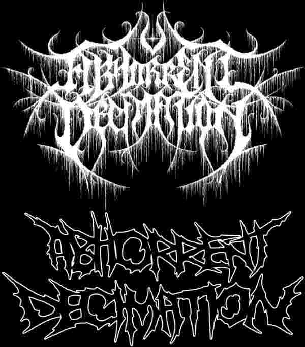 abhorrent decimation, logo, newmetalbands