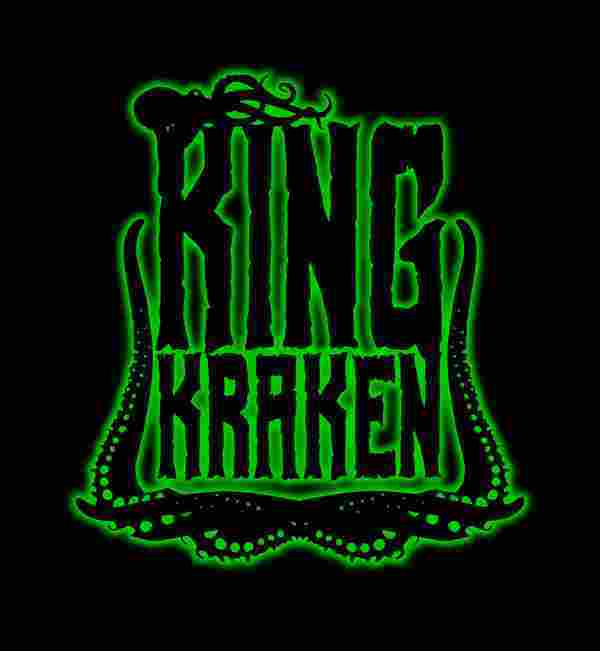 king kraken, logo, newmetalbands