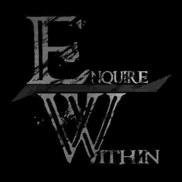 enquire within, london, sidcup, metalcore, thrash, newmetalbands, logo