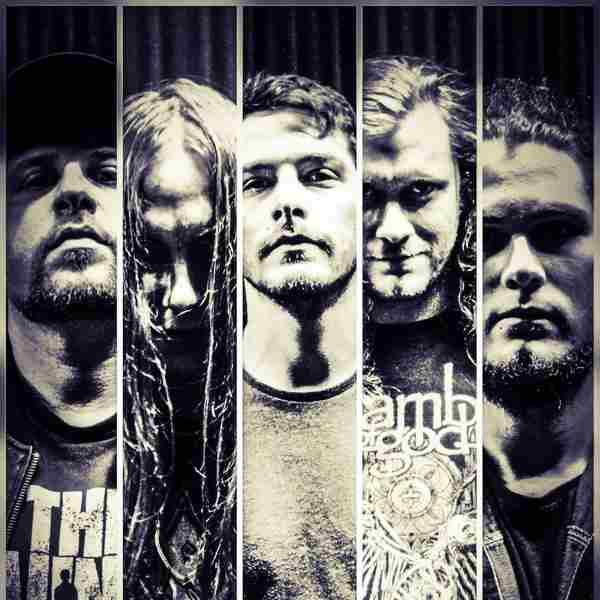 hands of attrition, groove metal, melodic, crushing, riff, uk metal, band photo